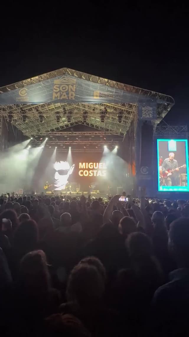 Miguel Costas en Festival Son&Mar Vigo con éxitos de Siniestro Total