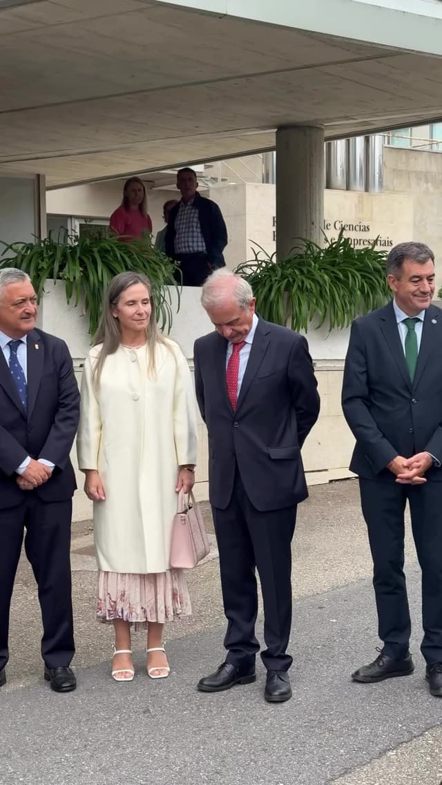 Apertura del curso universitario en la Universidade de Vigo 2026