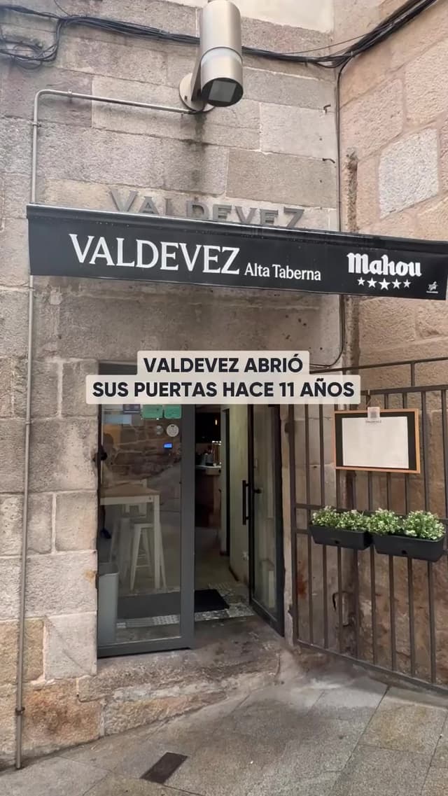 Taberna Valdevez Vigo: restaurante favorito de famosos
